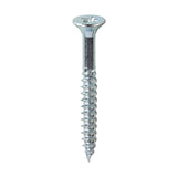 12 x 2  - Twin Woodscrew PZ3 CSK Zinc