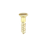 2 x 3/8 - Brass Timber Screw SLOT CSK