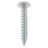 6 x 3/4  - Twin Woodscrew PZ2 RND Zinc