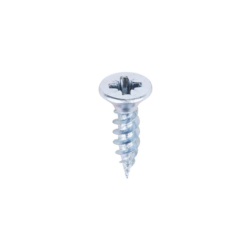 7 x 5/8  - Twin Woodscrew PZ2 CSK Zinc