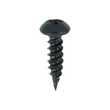 8 x 5/8 - (16mm x 4mm) -  Blackjax Screw PZ2 - Black