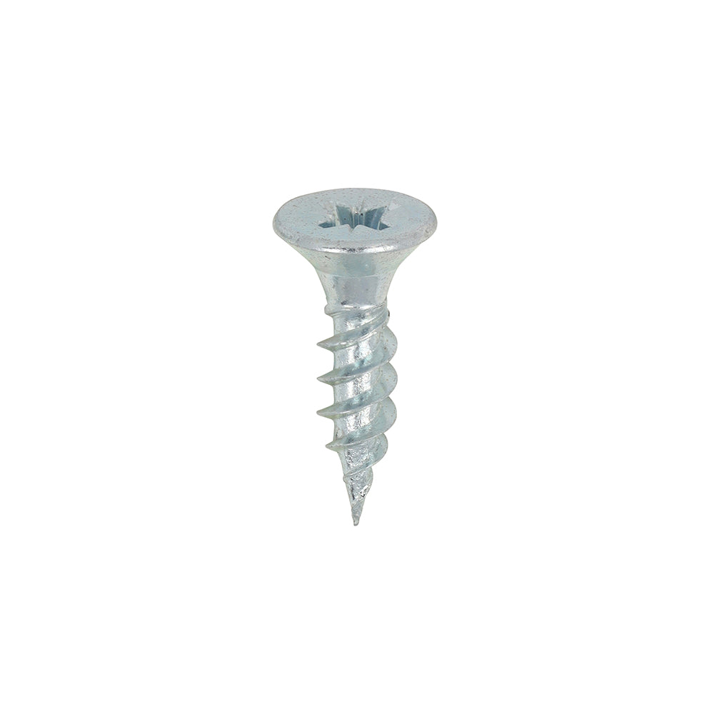 10 x 3/4  - Twin Woodscrew PZ2 CSK Zinc