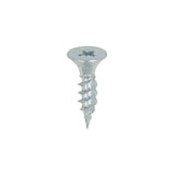 10 x 3/4  - Twin Woodscrew PZ2 CSK Zinc