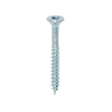 6 x 1 1/4  - Twin Woodscrew PZ2 CSK Zinc