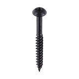 8 x 1 1/2 - (40mm x 4mm) - Blackjax Screw PZ2 - Black