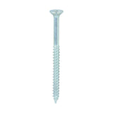 8 x 2 1/4  - Twin Woodscrew PZ2 CSK Zinc