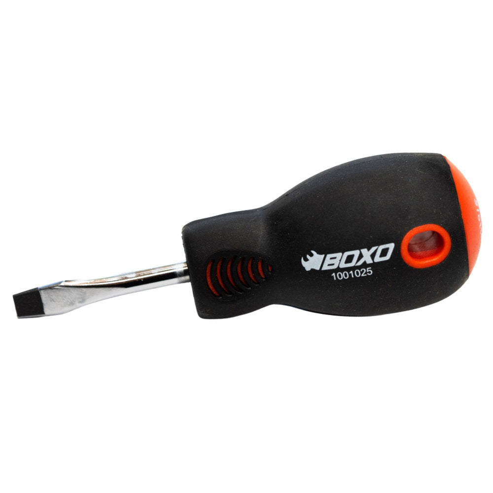 BOXO Stubby Slotted Screwdrivers