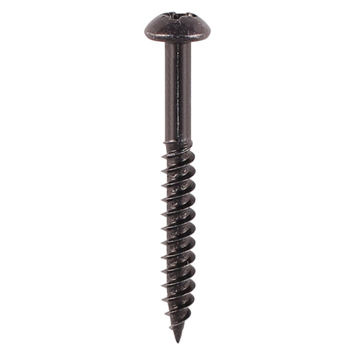 10 x 1 1/2 - Blackjax Screw PZ2 - Black