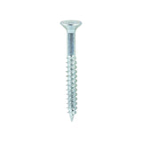 10 x 1 3/4  - Twin Woodscrew PZ2 CSK Zinc