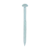 10 x 2 1/2  - Twin Woodscrew PZ2 RND Zinc