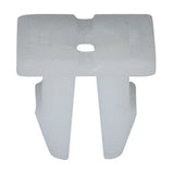 Plastic Screw Grommet, White, With Washer