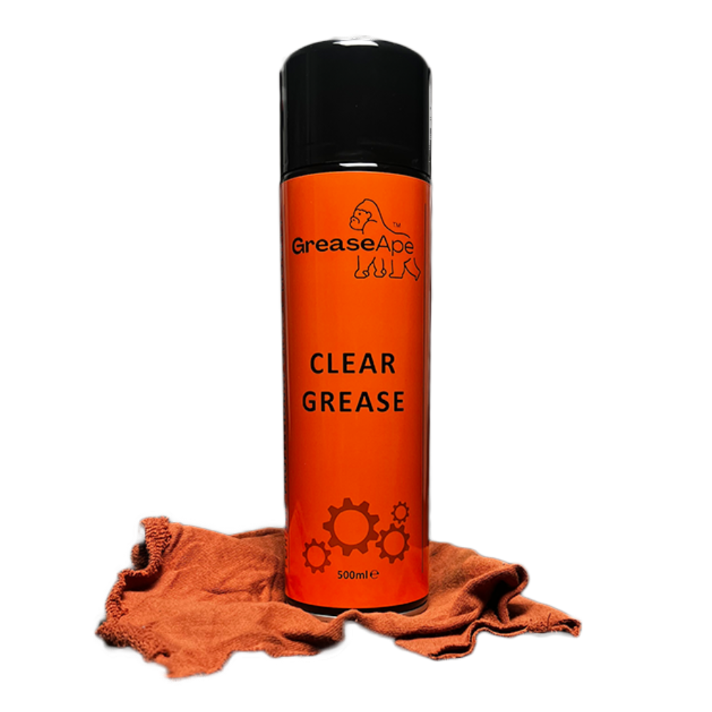 Clear Grease Spray Lubricant 500ml – GreaseApe