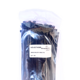 CABLE TIES BLACK  4.8mm X 300mm