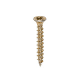 3.5 x 25 - Solo Woodscrew PZ2 CSK ZYP