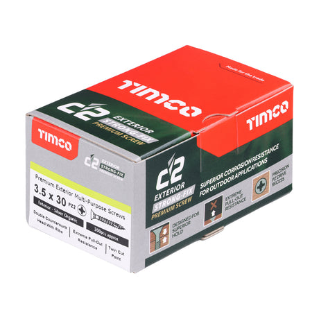 3.5 x 30 - C2 Exterior Strong-Fix - PZ - Twin-Cut - Silver