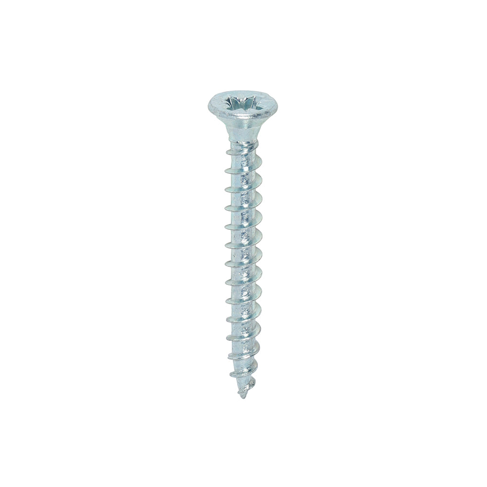 3.5 x 30 - Solo Woodscrew PZ2 CSK Zinc