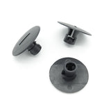 Plastic Fastener, Upholstery Trim Clip, Black