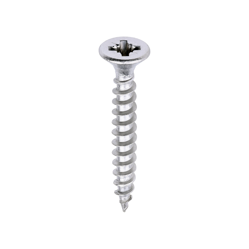 4.0 x 30 - Classic Screw PZ2 CSK A2 SS
