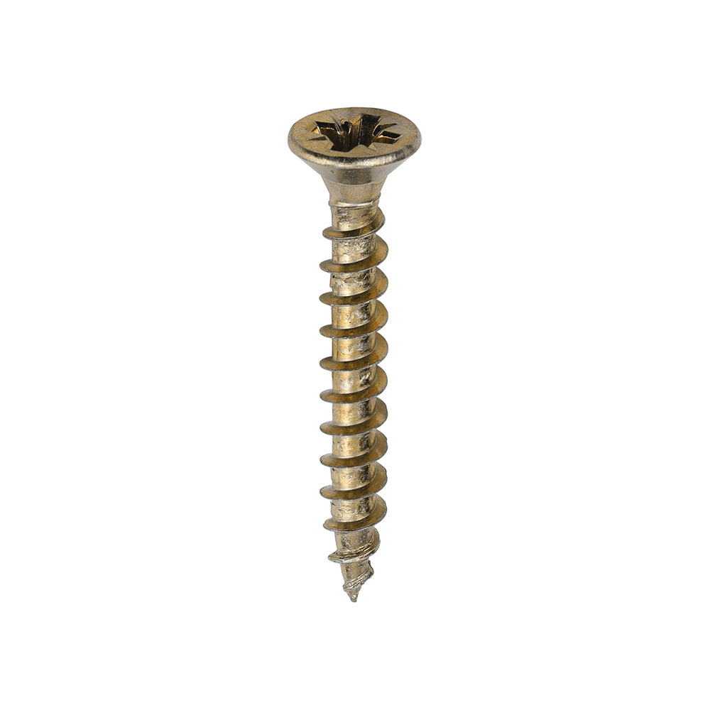 4.0 x 30 - Solo Woodscrew PZ2 CSK ZYP