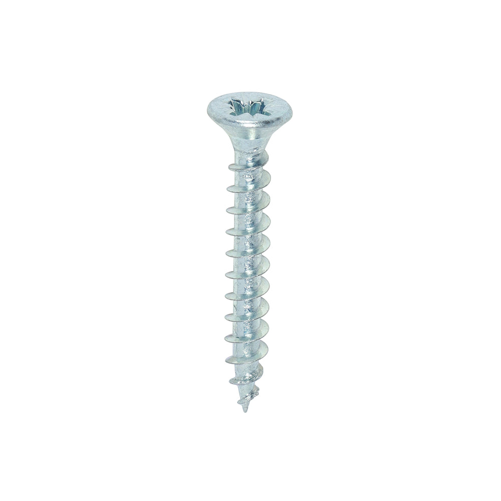 4.0 x 30 - Solo Woodscrew PZ2 CSK Zinc