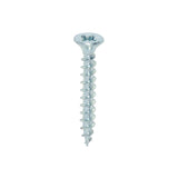 4.0 x 30 - Solo Woodscrew PZ2 CSK Zinc