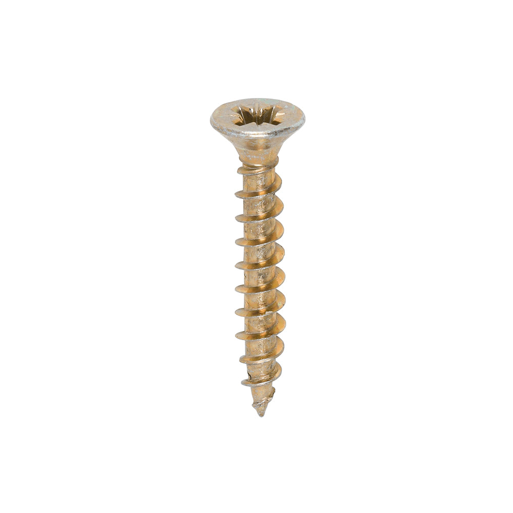 4.5 x 30 - Solo Woodscrew PZ2 CSK ZYP