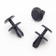 5mm Expanding Push Fit Plastic Rivet, Black