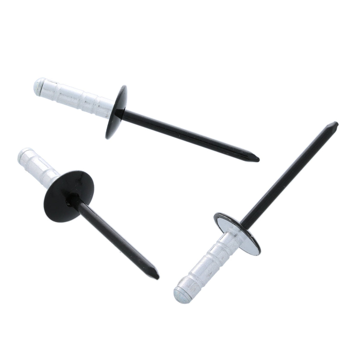 Blind Rivet, 4mm Hole, 12mm Black Collar – GreaseApe
