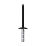 Blind Rivet, 4mm Hole, 12mm Black Collar - image 2