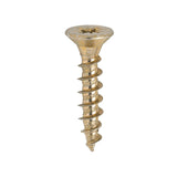 5.0 x 25 - Solo Woodscrew PZ2 CSK ZYP