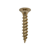 5.0 x 30 - Solo Woodscrew PZ2 CSK ZYP