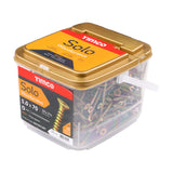 5.0 x 70 - Solo Woodscrew CSK - ZYP (TUB)