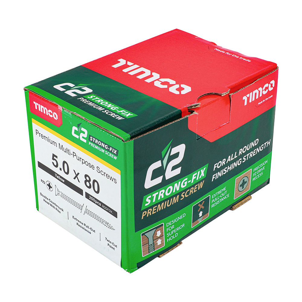 5.0 x 80 - C2 Strong-Fix PZ CSK ZYP