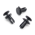 Push Fit Expanding Rivet, 5mm Hole, Black