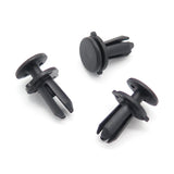 Push Fit Expanding Rivet, 5mm Hole, Black