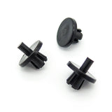 Push Fit Plastic Rivet, Black