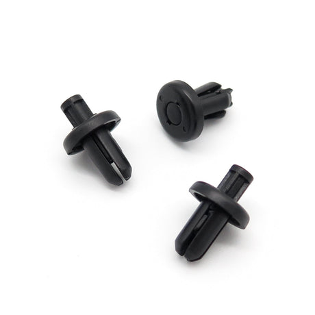 5mm Push Fit Plastic Rivet, Black