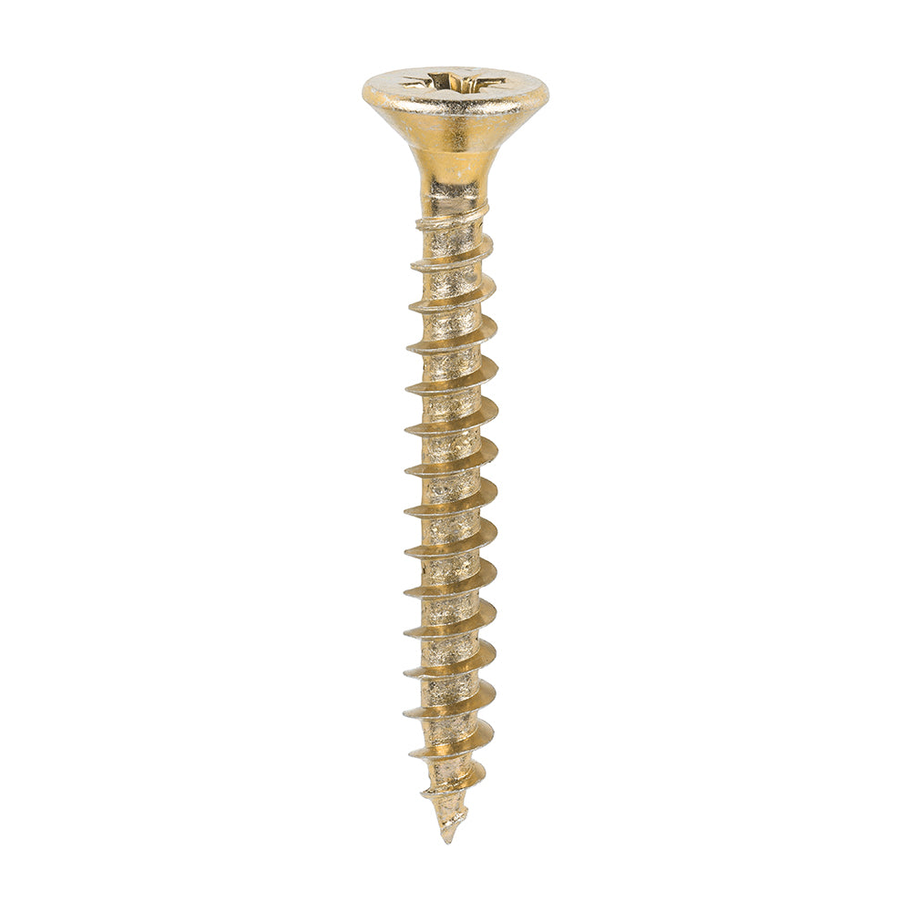 6.0 x 50 - Solo Woodscrew PZ3 CSK ZYP