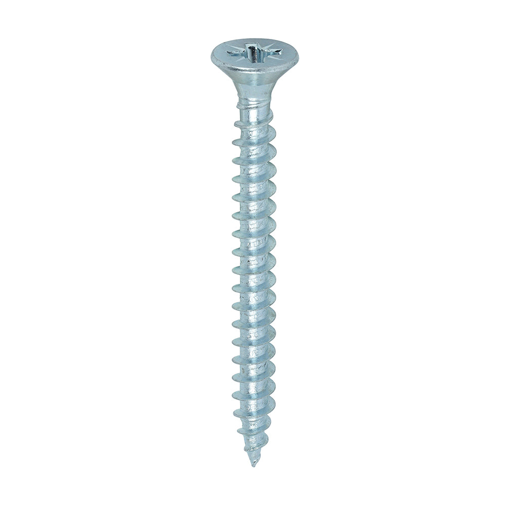 6.0 x 60 - Solo Woodscrew PZ3 CSK Zinc