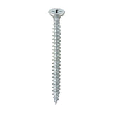 6.0 x 70 - Solo Woodscrew PZ3 CSK Zinc