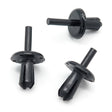 Plastic Rivet, 6mm, Black