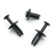 Push Fit Plastic Rivet, Black, 6mm Hole