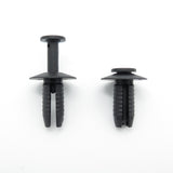 Push Fit Plastic Rivet, Black, 6mm Hole - image 3