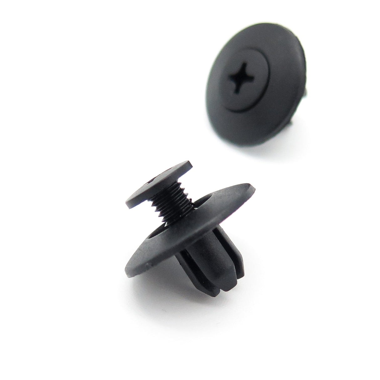7mm Screw Fit Plastic Rivet, Black - image 3