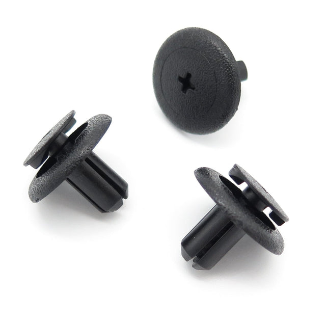 Quick Release Push Fit Plastic Clip