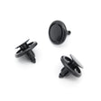 Plastic Fastener, Push Fit Rivet, Black