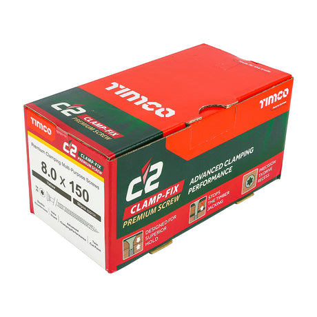 8.0 x 150 - C2 Clamp-Fix TX CSK ZYP
