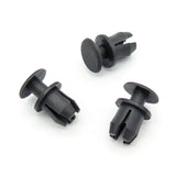 8.5mm Push Fit Plastic Rivet, Grey