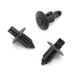 8mm Push Fit Expanding Plastic Rivet, Black