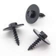 Metal Bolt & Washer Set, Black